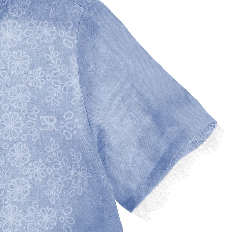 Lace Shirt - Blue