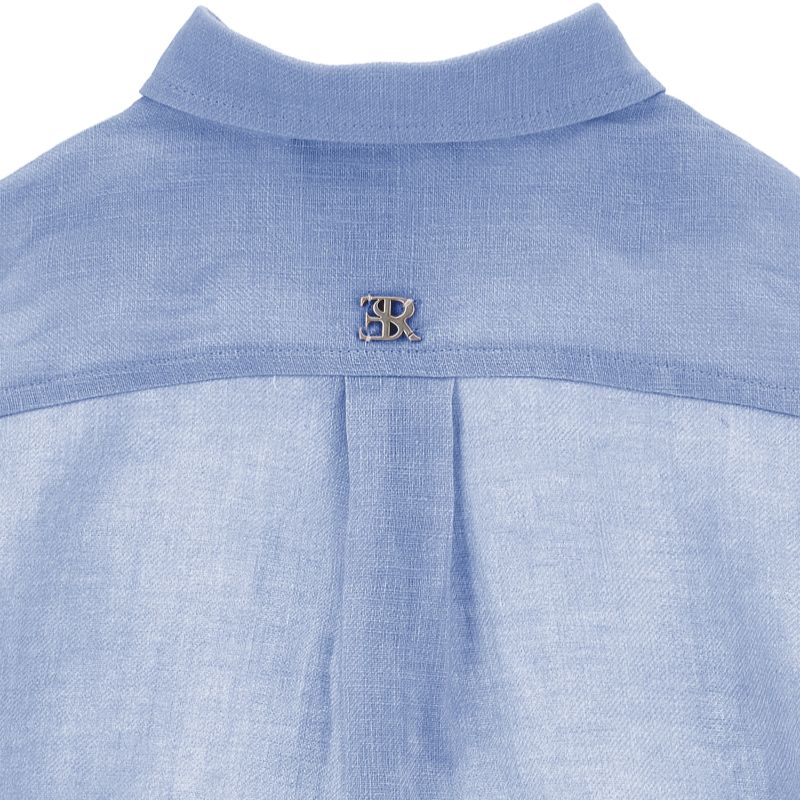 Lace Shirt - Blue