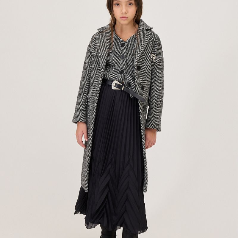 Pleat Skirt - Black