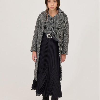 Pleat Skirt - Black