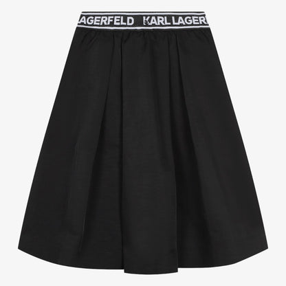 Side Pocket Skirt - Black