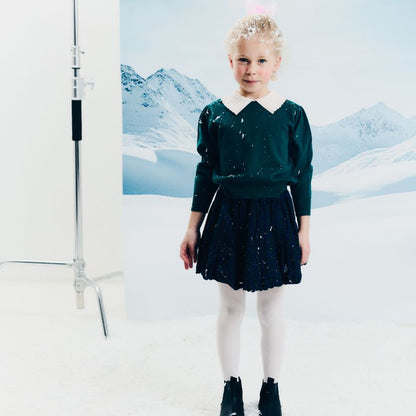 Zamora Crop Sweater - Adventurine