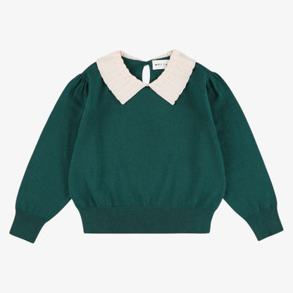 Zamora Crop Sweater - Adventurine