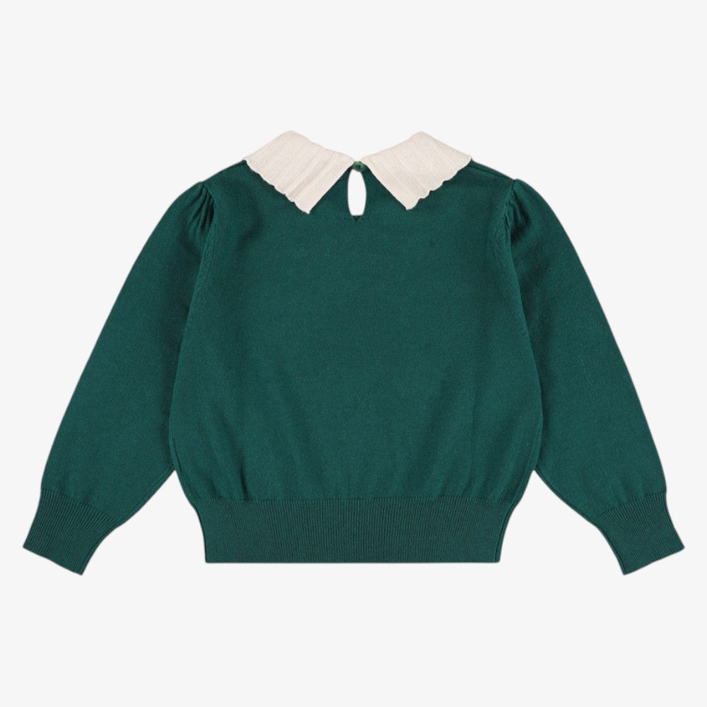 Zamora Crop Sweater - Adventurine