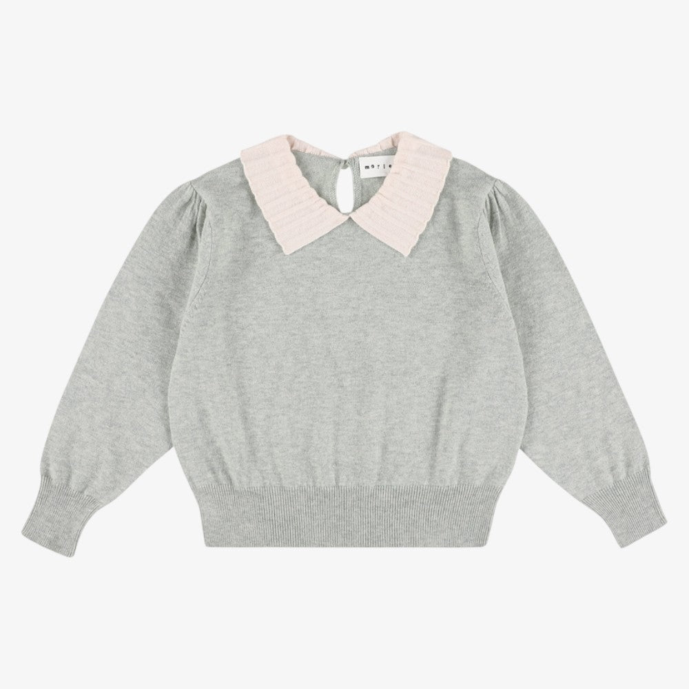 Zamora Crop Sweater - Inox
