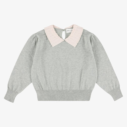 Zamora Crop Sweater - Inox