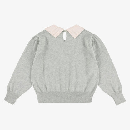 Zamora Crop Sweater - Inox