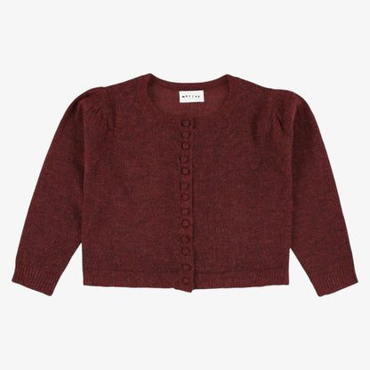 Zerah Cardigan - Bordeaux