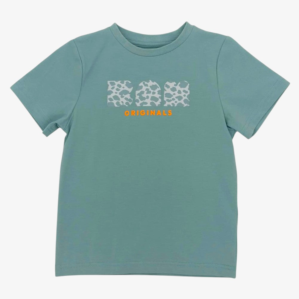 Leopard Logo SS T-Shirt - Mint