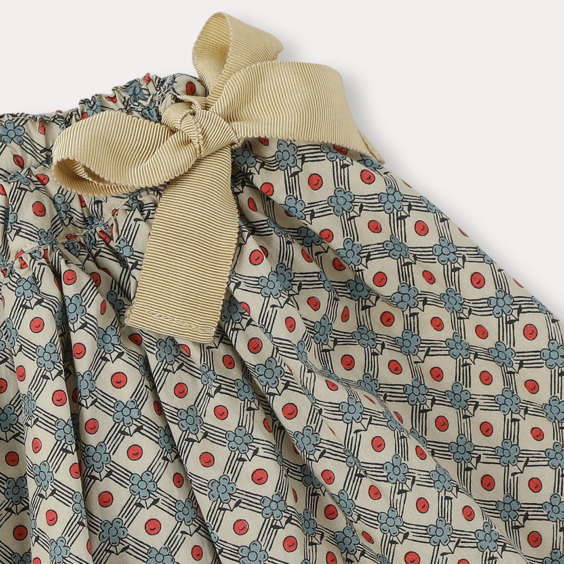 Rhombus Skirt - Beige