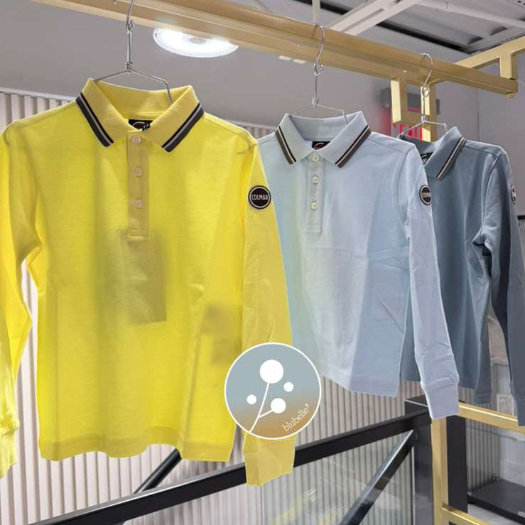 Stripe Collar Polo - Bumblebee