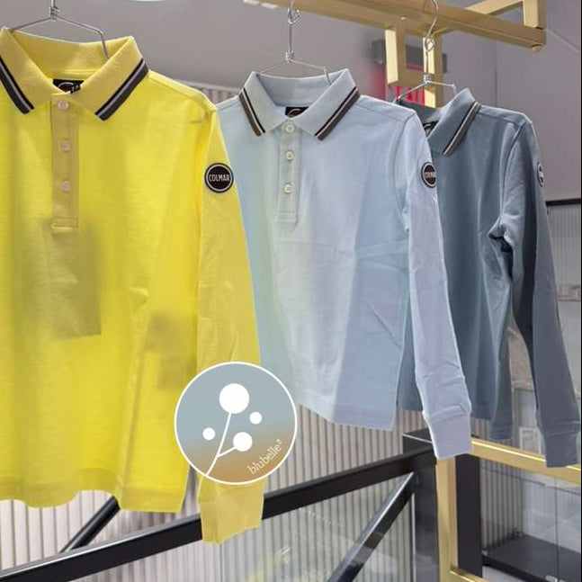 Stripe Collar Polo - Railway