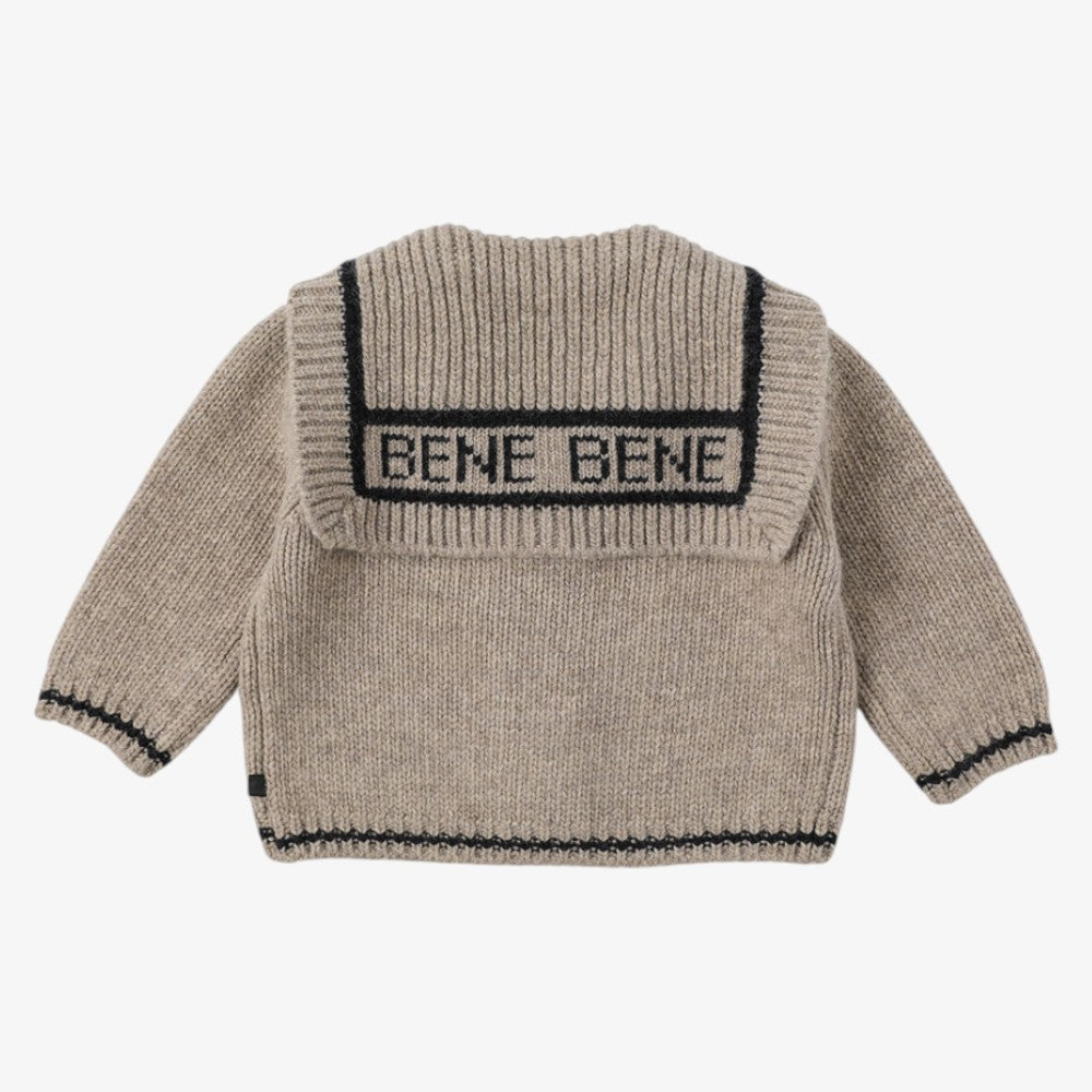 Marine Cardigan - Sand Beige