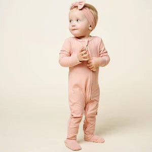 Zipper Footie - Audrey