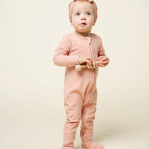 Zipper Footie - Audrey