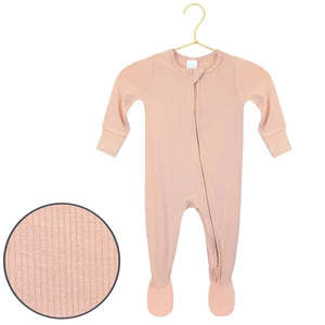 Zipper Footie - Audrey