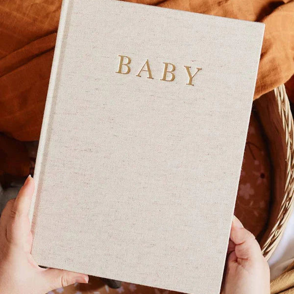 Birth To Five Years Baby Journal - Oatmeal