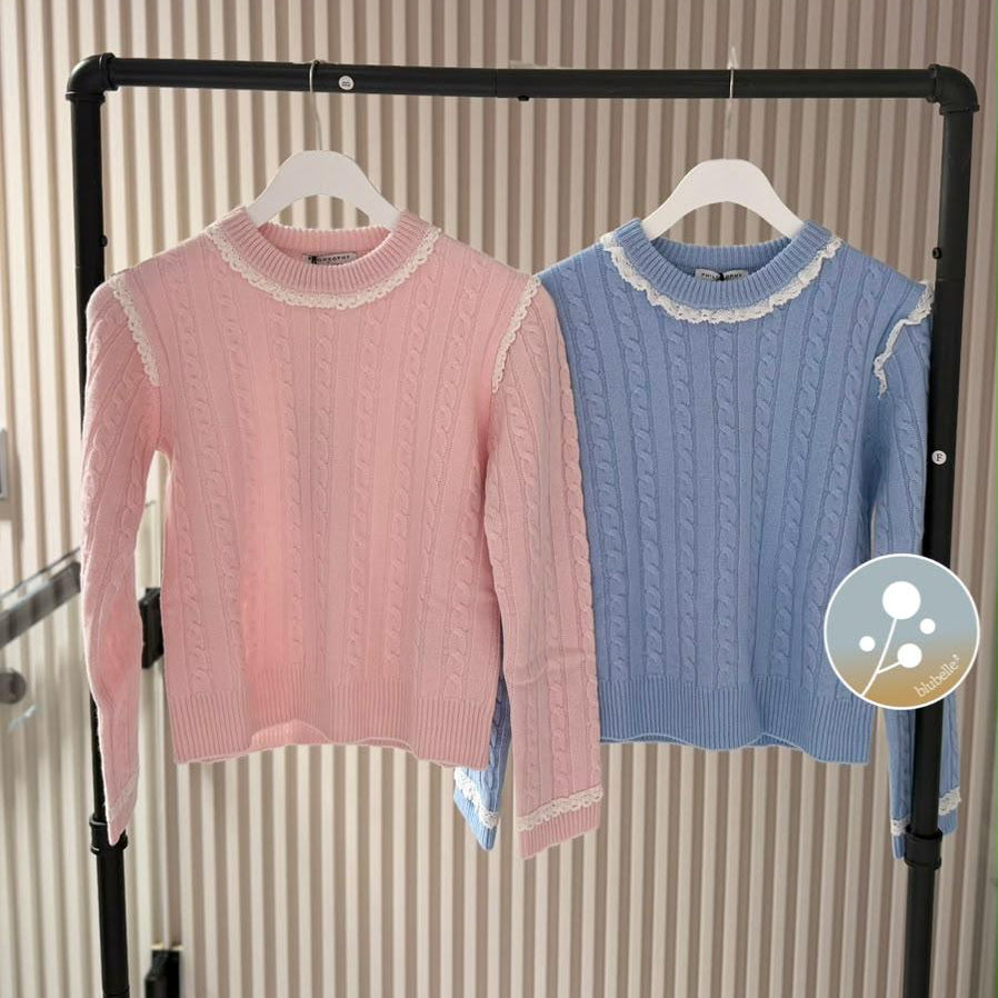 Merino Sweater - Cloud