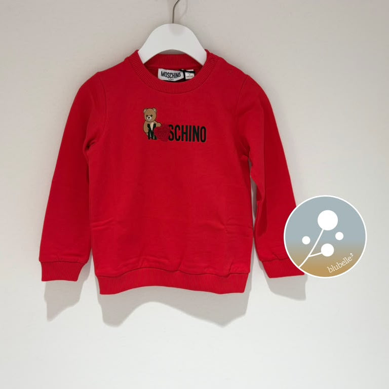 Logo Bear Sweatshirt - Poppy Red