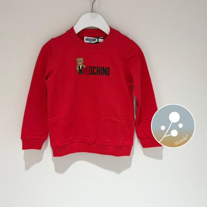 Logo Bear Sweatshirt - Poppy Red