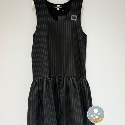 V Dress - Grey