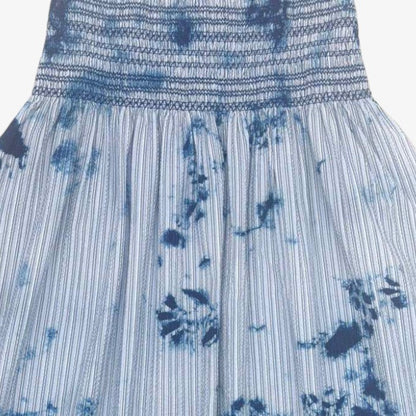 Waisted Skirt - Indigo