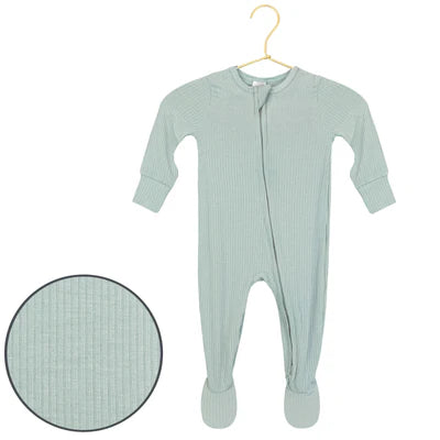 Zipper Footie - Bailey