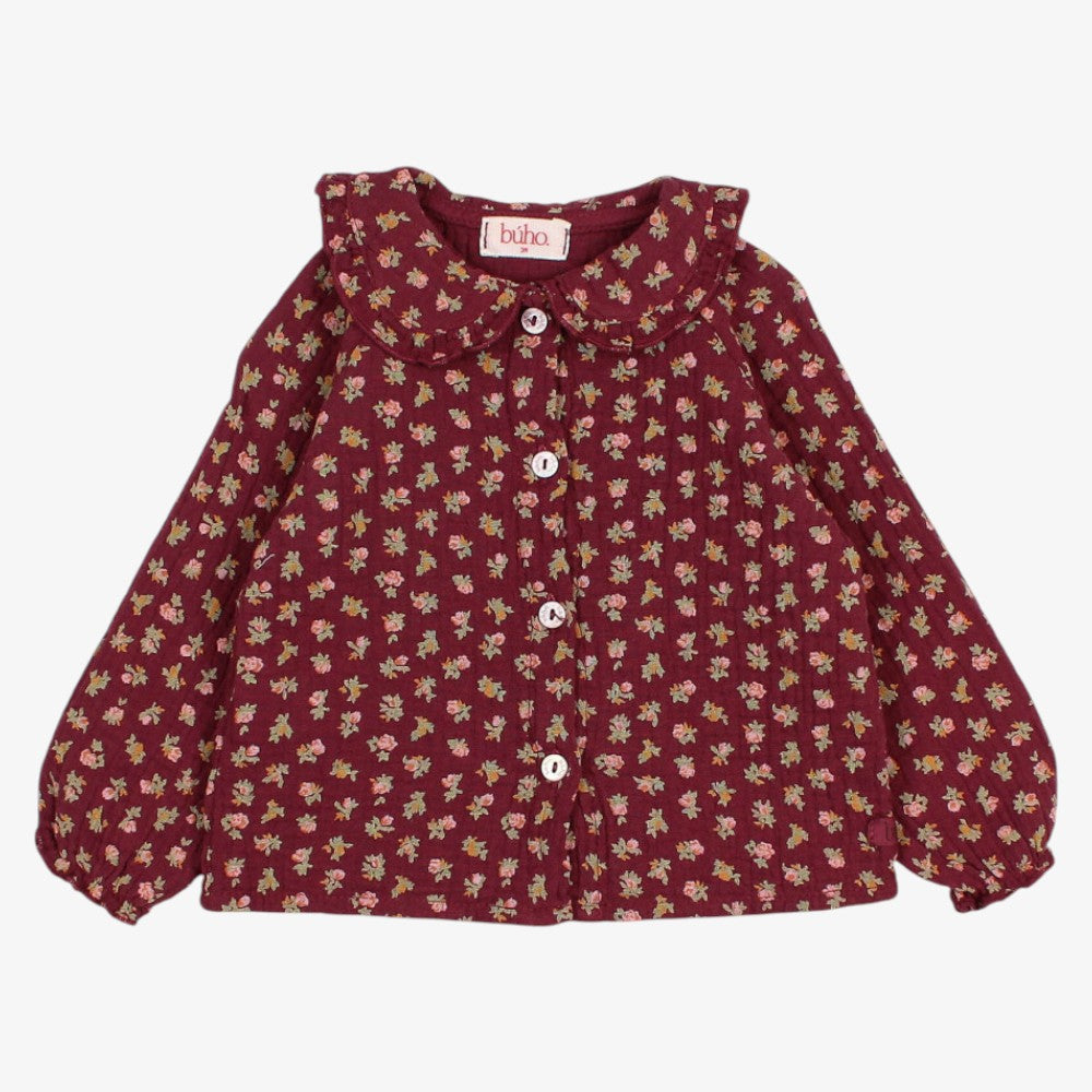 Cottage Blouse - Pomegranate