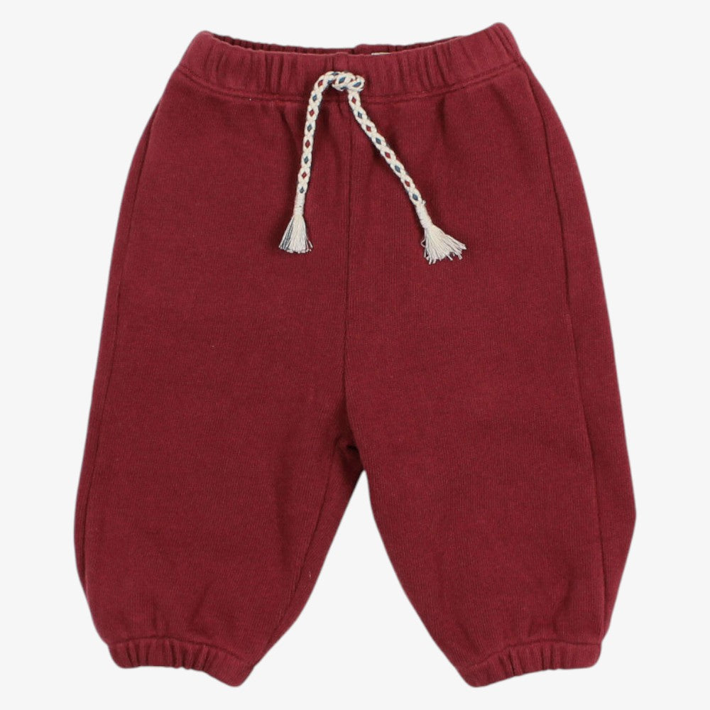 Fleece Joggers - Pomegranate