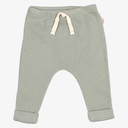 Velvet Sweatshirt And Leggings - Sage Green