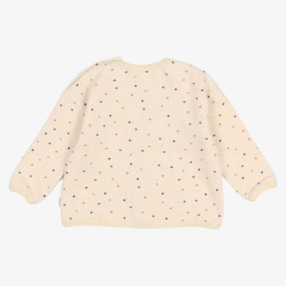 Star Sweatshirt And Leggings - Natural