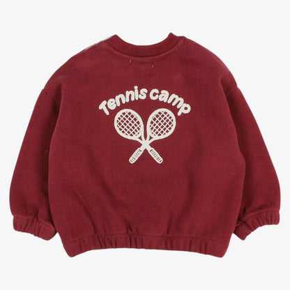 Tennis Sweatshirt - Pomegranate
