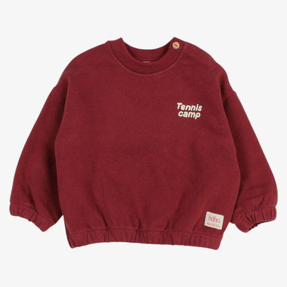 Tennis Sweatshirt - Pomegranate