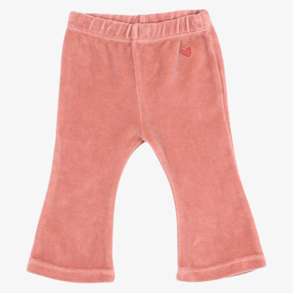 Velvet Sweatshirt And Leggings - Peony