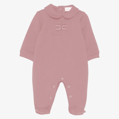 Knit Romper And Hat - Sunrise