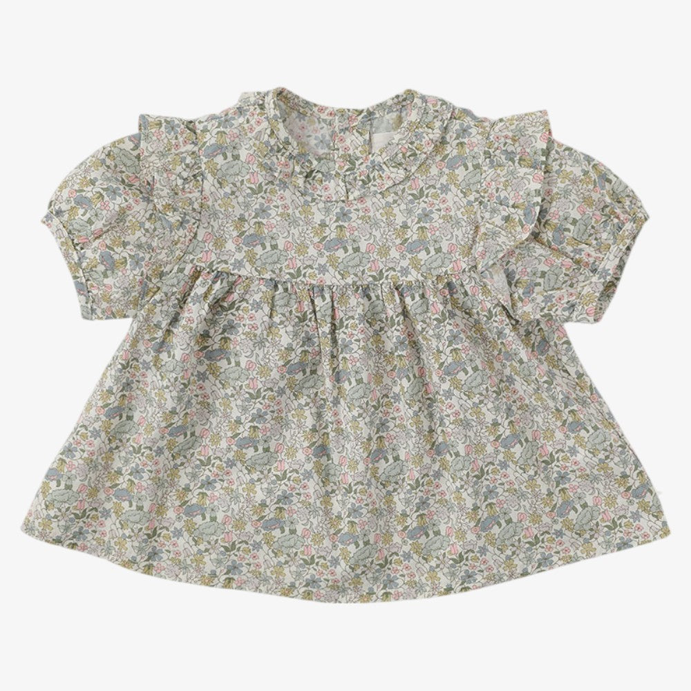 Riley Frill Blouse - Cream