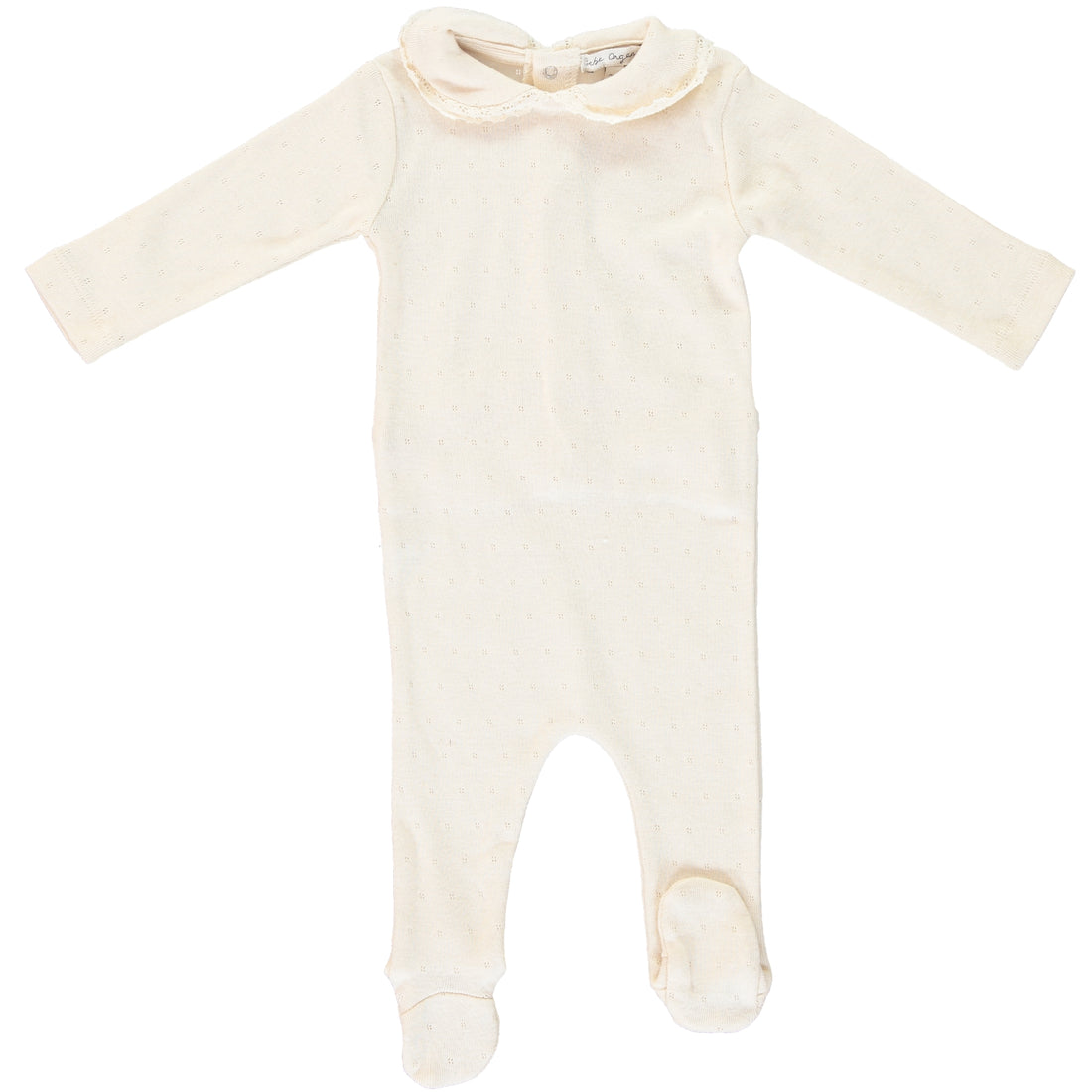 Bebe Collar Footie - Natural