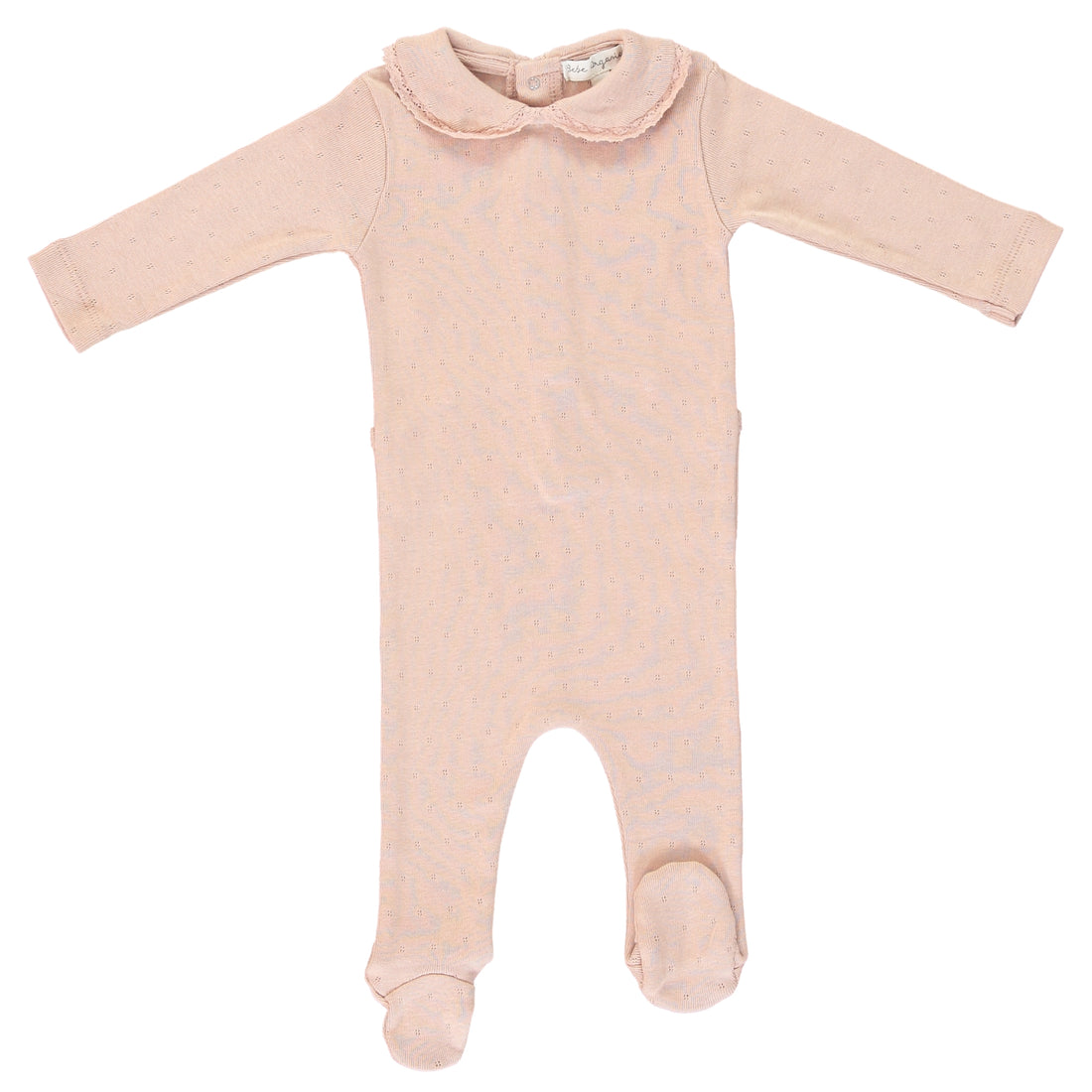 Bebe Collar Footie - Powder