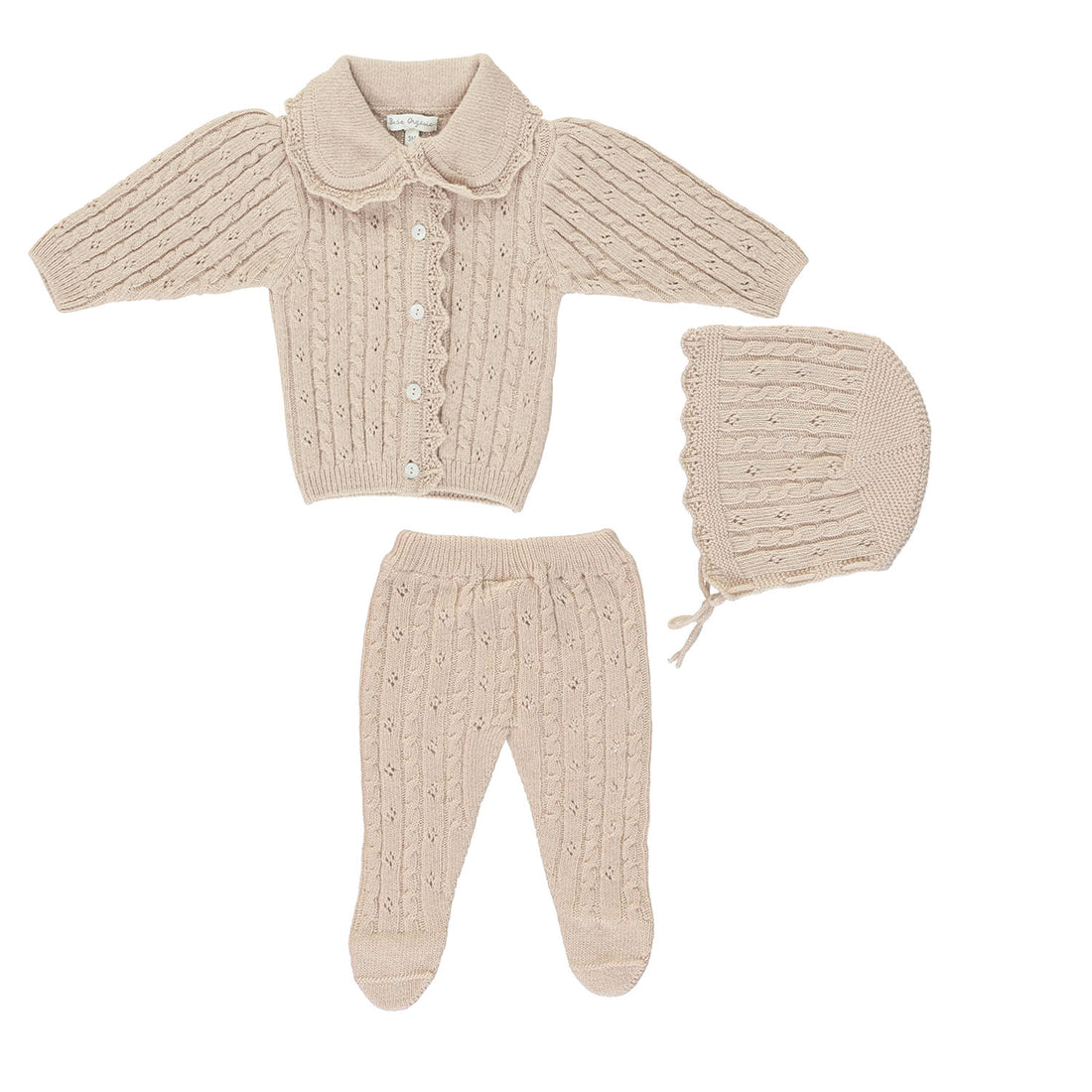 Loulou Sweater Set - Natural