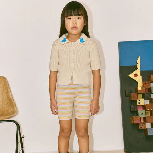 Bike Short - Avenue Stripe