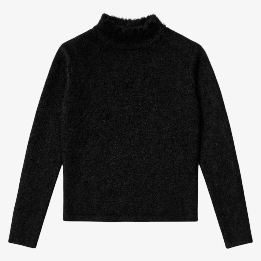 Mohair Logo Sweater - Black