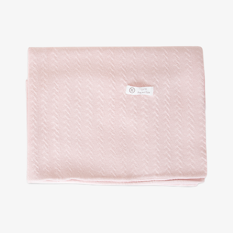 Knit Jacquard Take Me Home Set - Rose