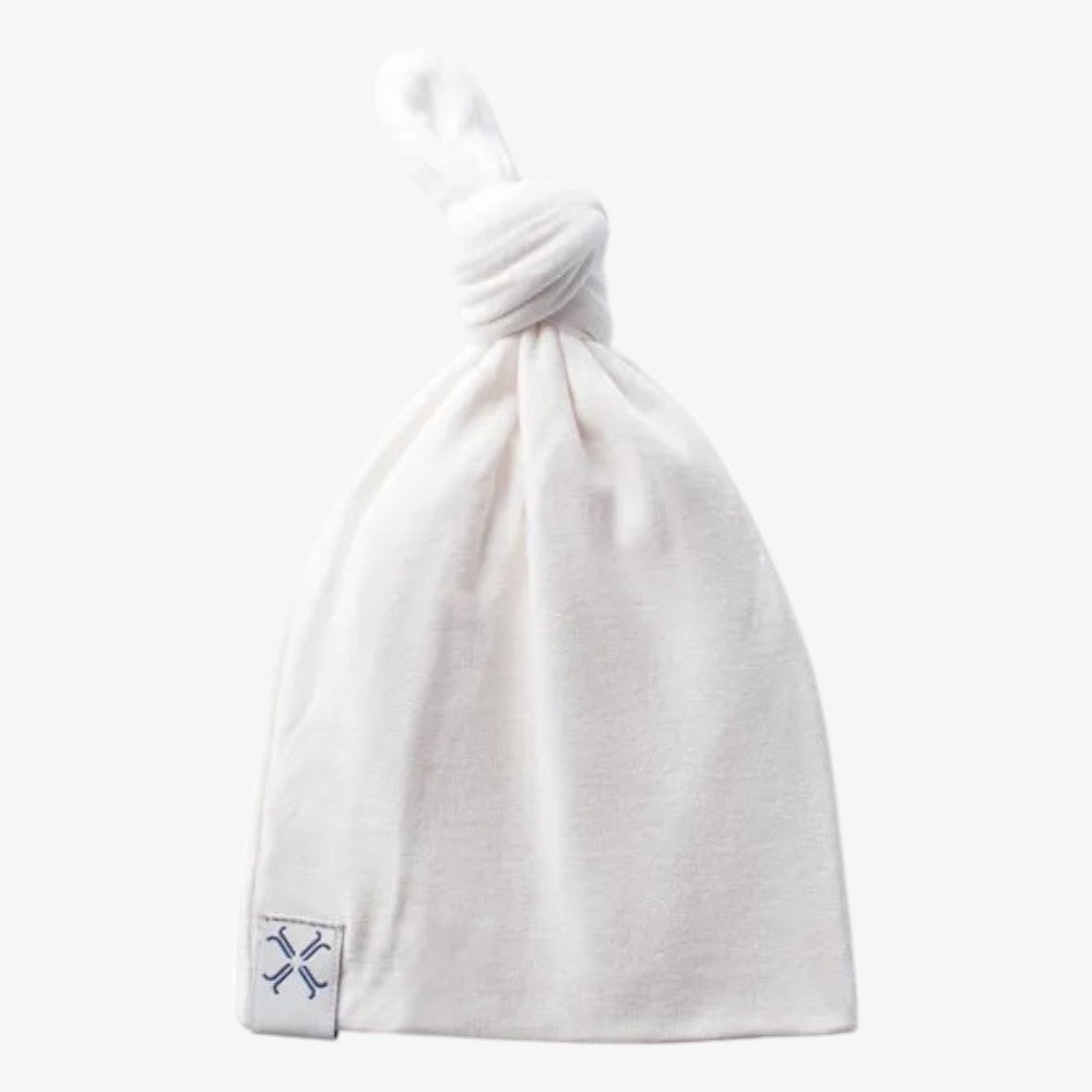 Knot Beanie - Natural White