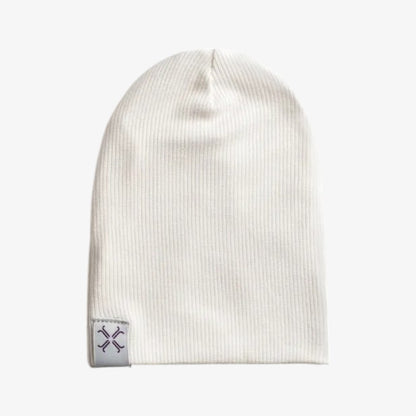 Rib Beanie - Natural