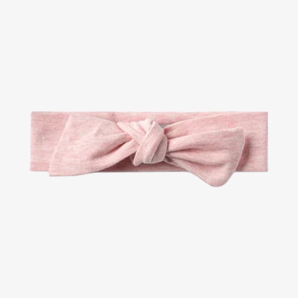 Knot Headband - Pink Heather