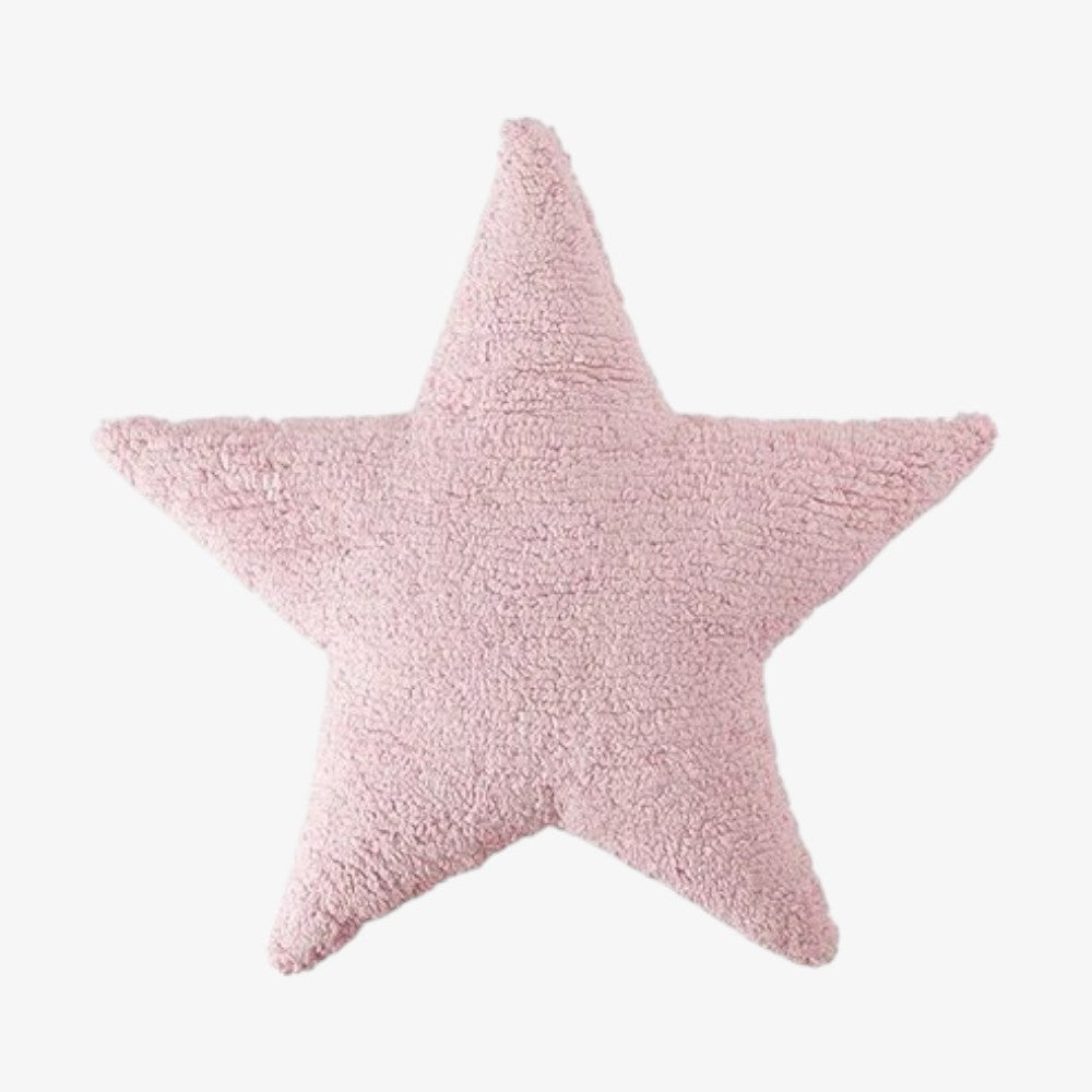 Washable Star Cushion - Pink