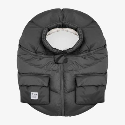 Car Seat Cocoon - Black Oslo