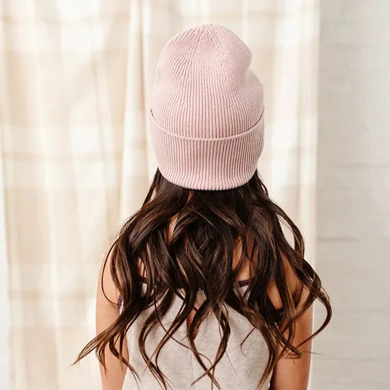 Classic Cuffed Beanie - Blush