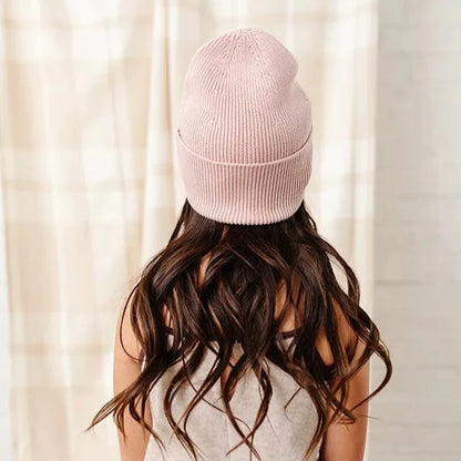 Classic Cuffed Beanie - Blush