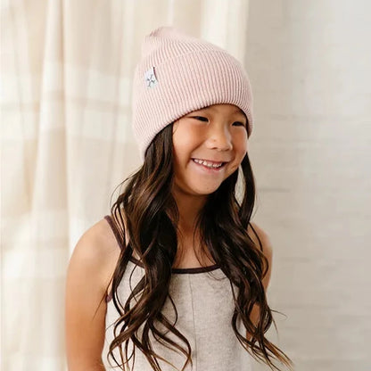 Classic Cuffed Beanie - Blush